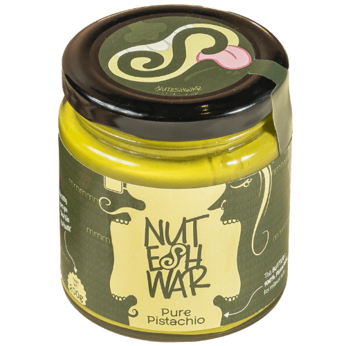 Pure Pistachio nut butter jar